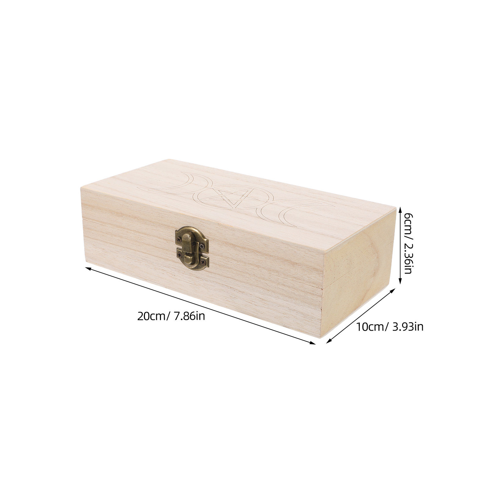 Wooden Tarot Card Holder Box D - Memory Card Case ulasan dan harga
