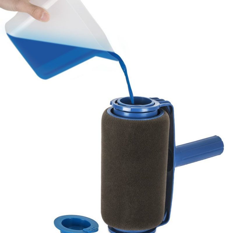 Ergonomic Paint Roller & Brush - Photography Angle ulasan dan harga