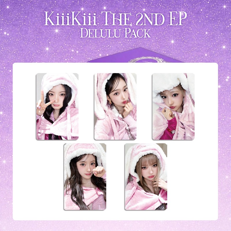5PCS Kpop Girls Group KiiiKiii - Photography Portfolio ulasan dan harga