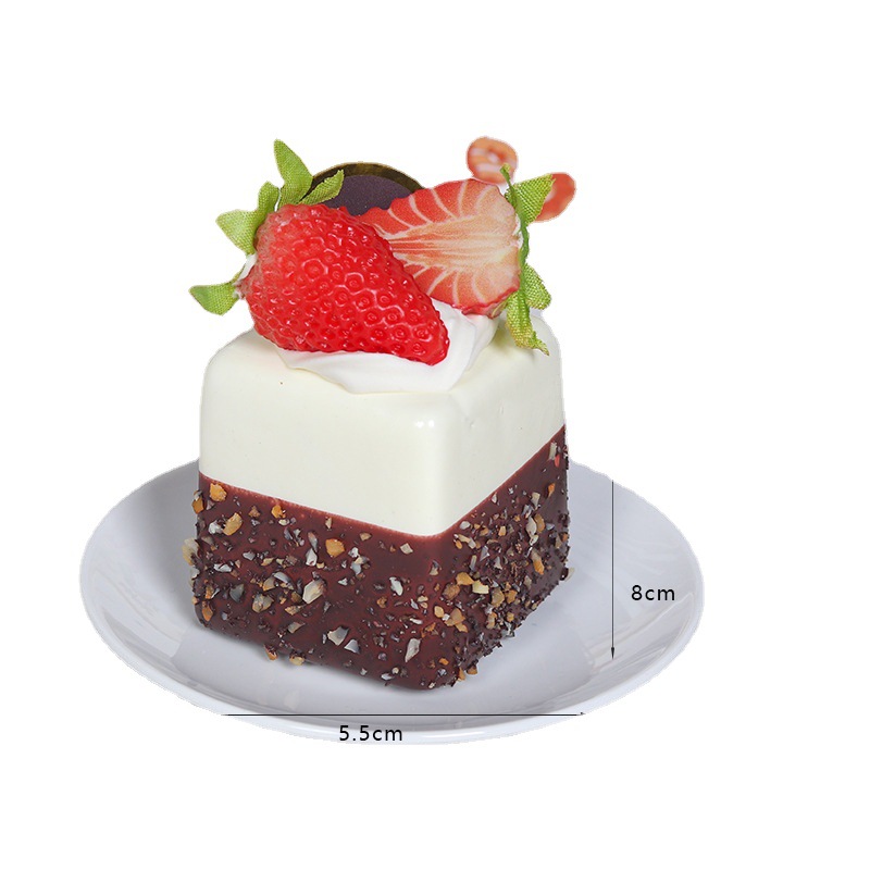 1PC Artificial Fruit Cake Bisc - Photography Of Food ulasan dan harga