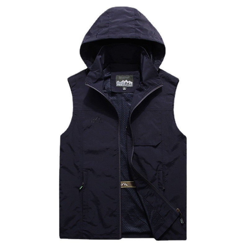 Men Outdoor Hooded Detachable  - Photography Jacket ulasan dan harga