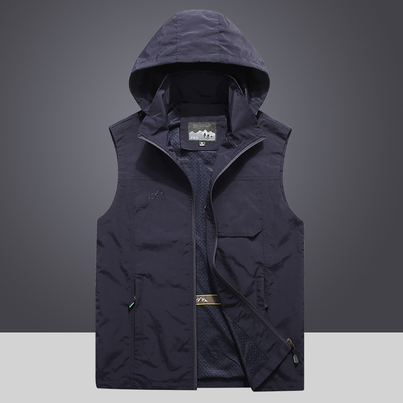 Men Outdoor Hooded Detachable  - Photography Jacket ulasan dan harga