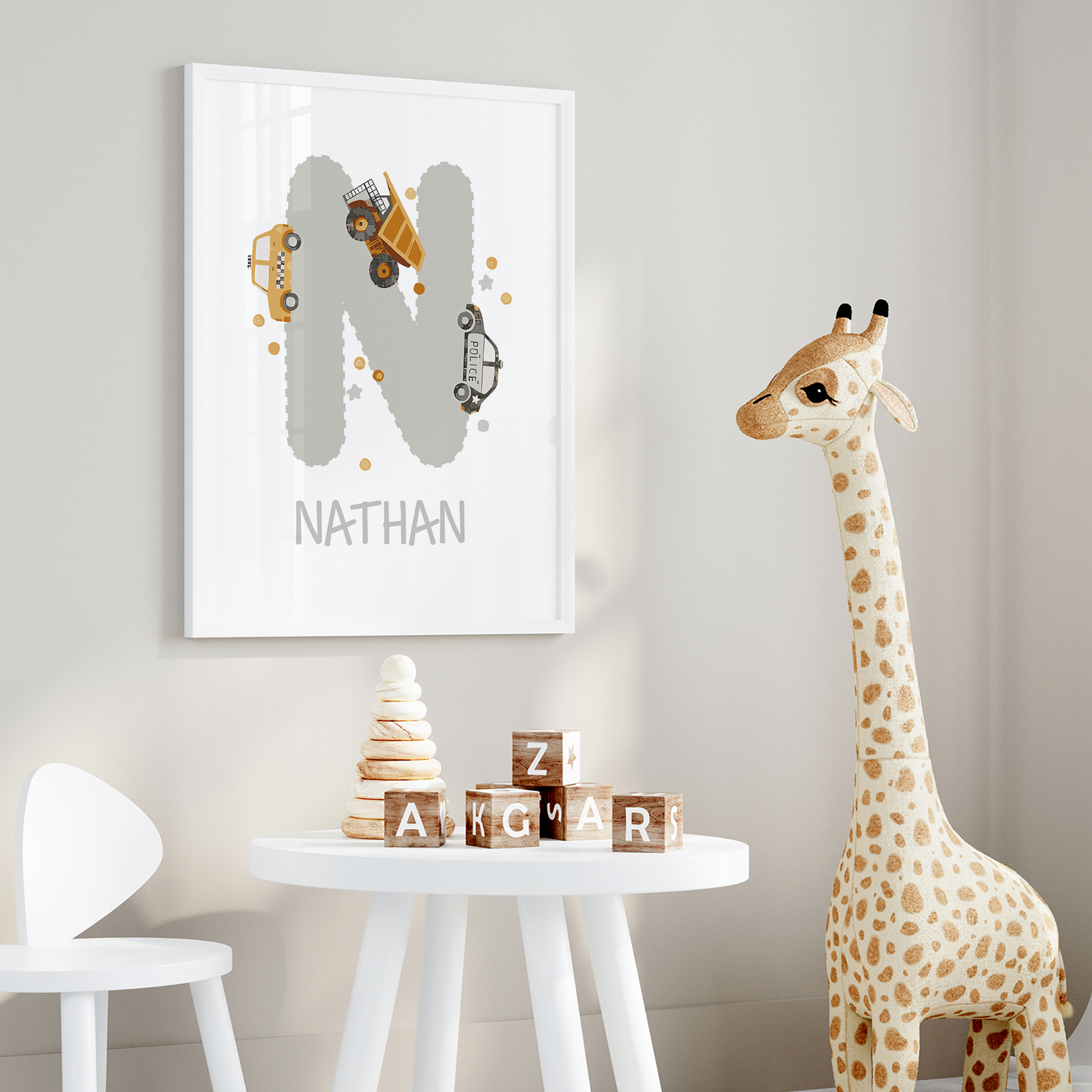 3pcs Personalized Custom Name  - Photography Interior ulasan dan harga