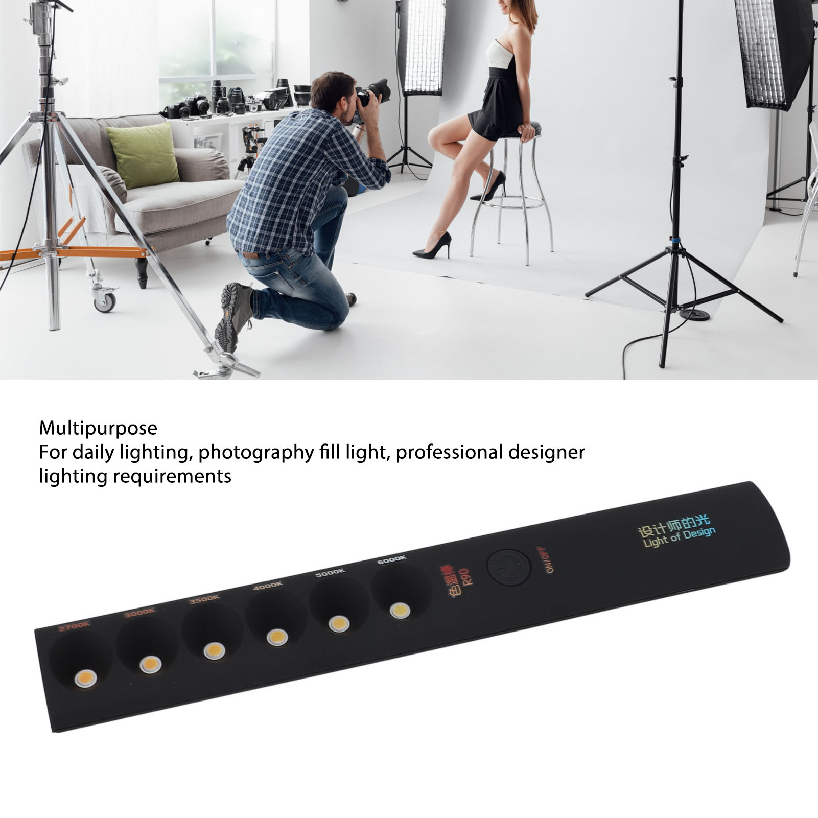 Video Light Wand Portable Colo - Photography Video ulasan dan harga