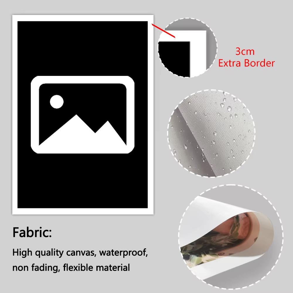 4pcs/set Custom Canvas Printin - Photography Interior ulasan dan harga