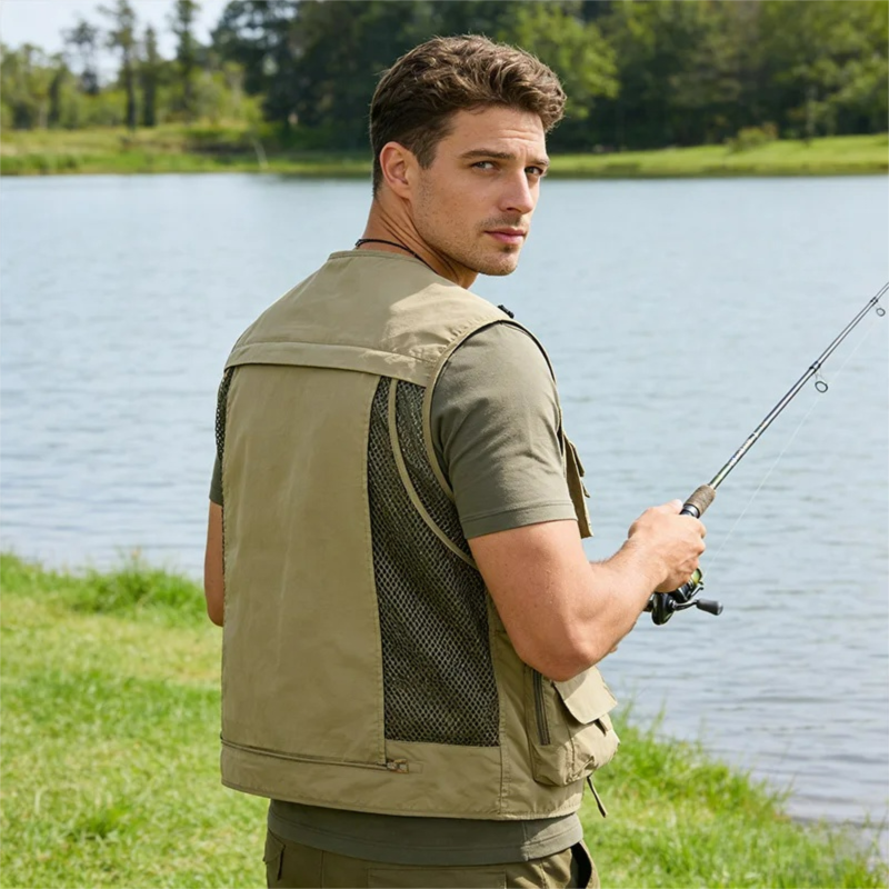 Spring and Autumn Mesh Quick-D - Photography Jacket ulasan dan harga