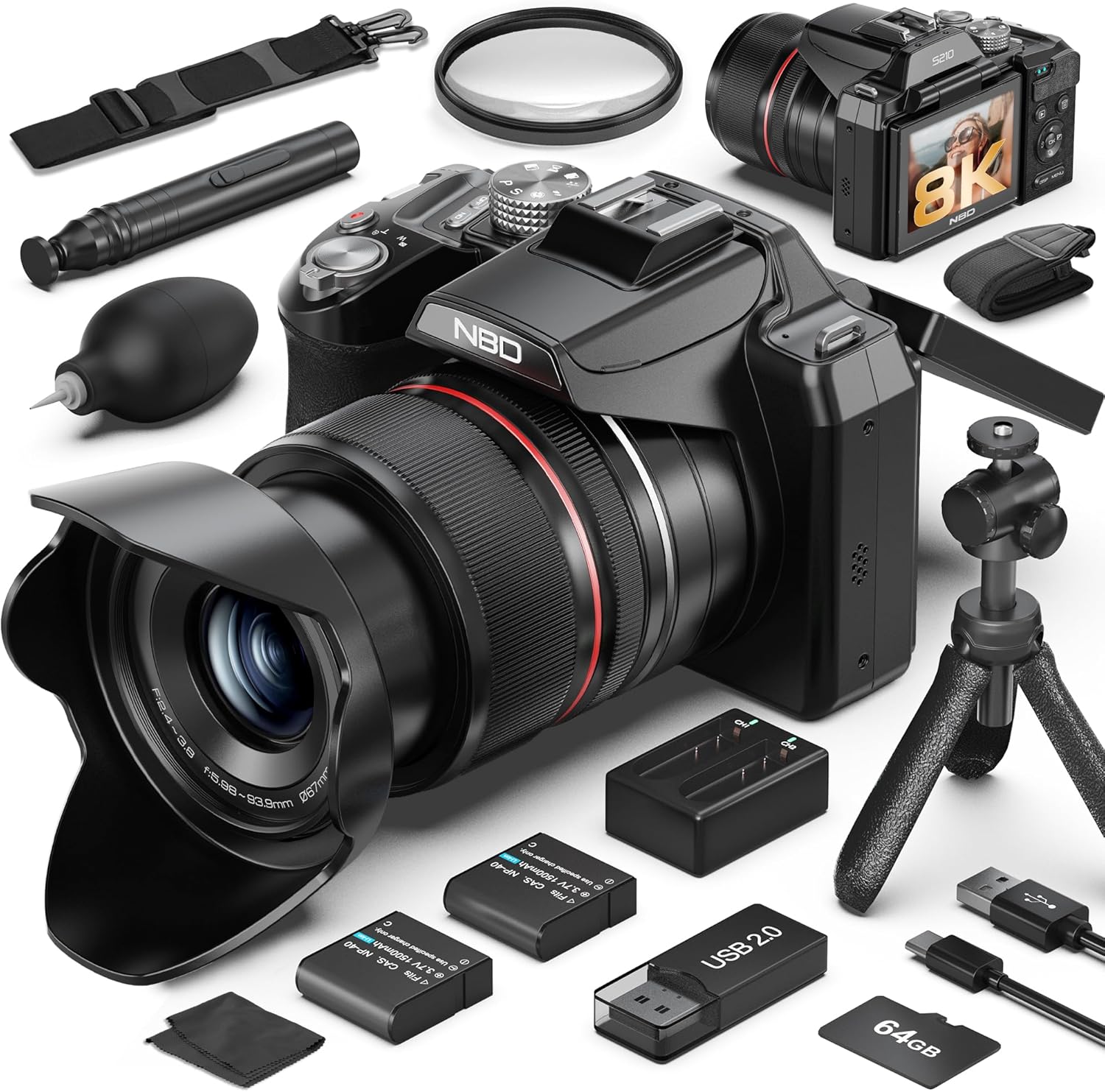 Professional 8K 64MP Photograp - Photography Digital ulasan dan harga