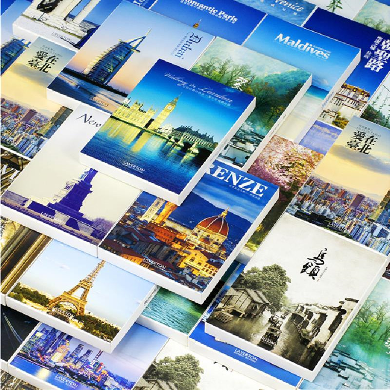 30Pcs 10x14cm Travel Landscape - Photography Video ulasan dan harga