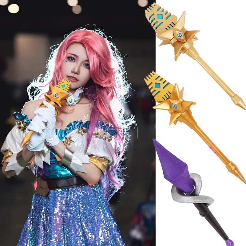 LOL KDA Seraphine Cosplay Micr - Photography Jacket ulasan dan harga