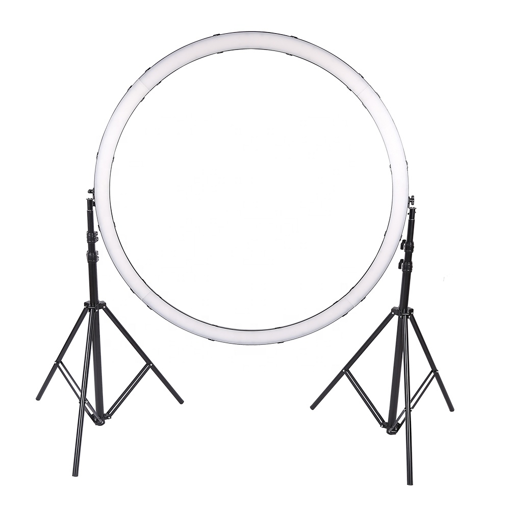 120W LED Ring Light Wire Contr - Photography Video ulasan dan harga