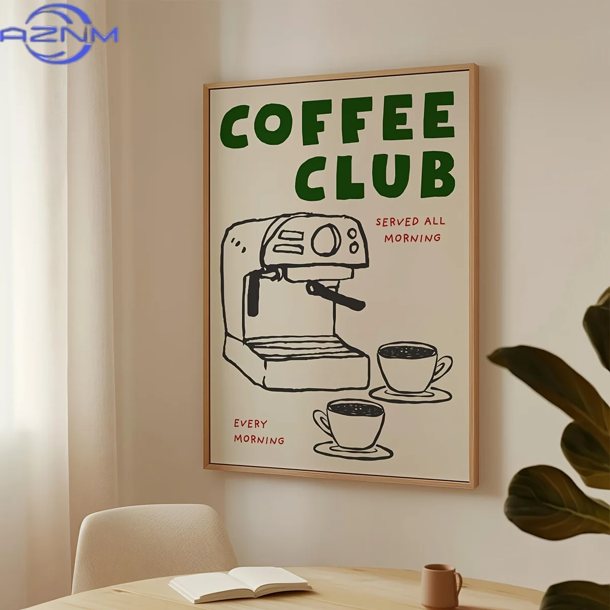 Cartoon Animal Text Art Coffee - Photography Angle ulasan dan harga