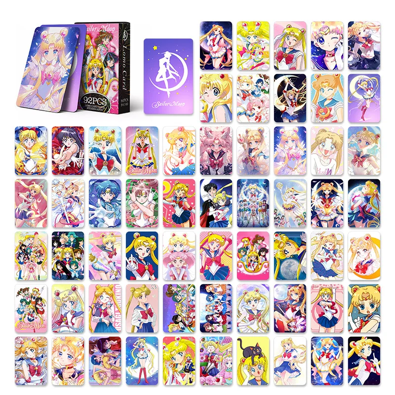 92pcs Sailor Moon New Lomo Car - Photography Portfolio ulasan dan harga