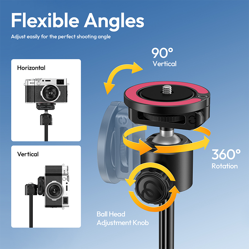 Ulanzi MT-44 M 2-in-1 Magnetic - Fluid Head Tripod ulasan dan harga