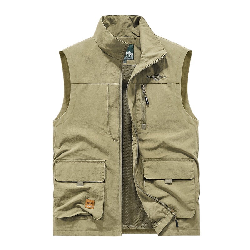 Men Outdoor Mesh Thin Waistcoa - Photography Jacket ulasan dan harga