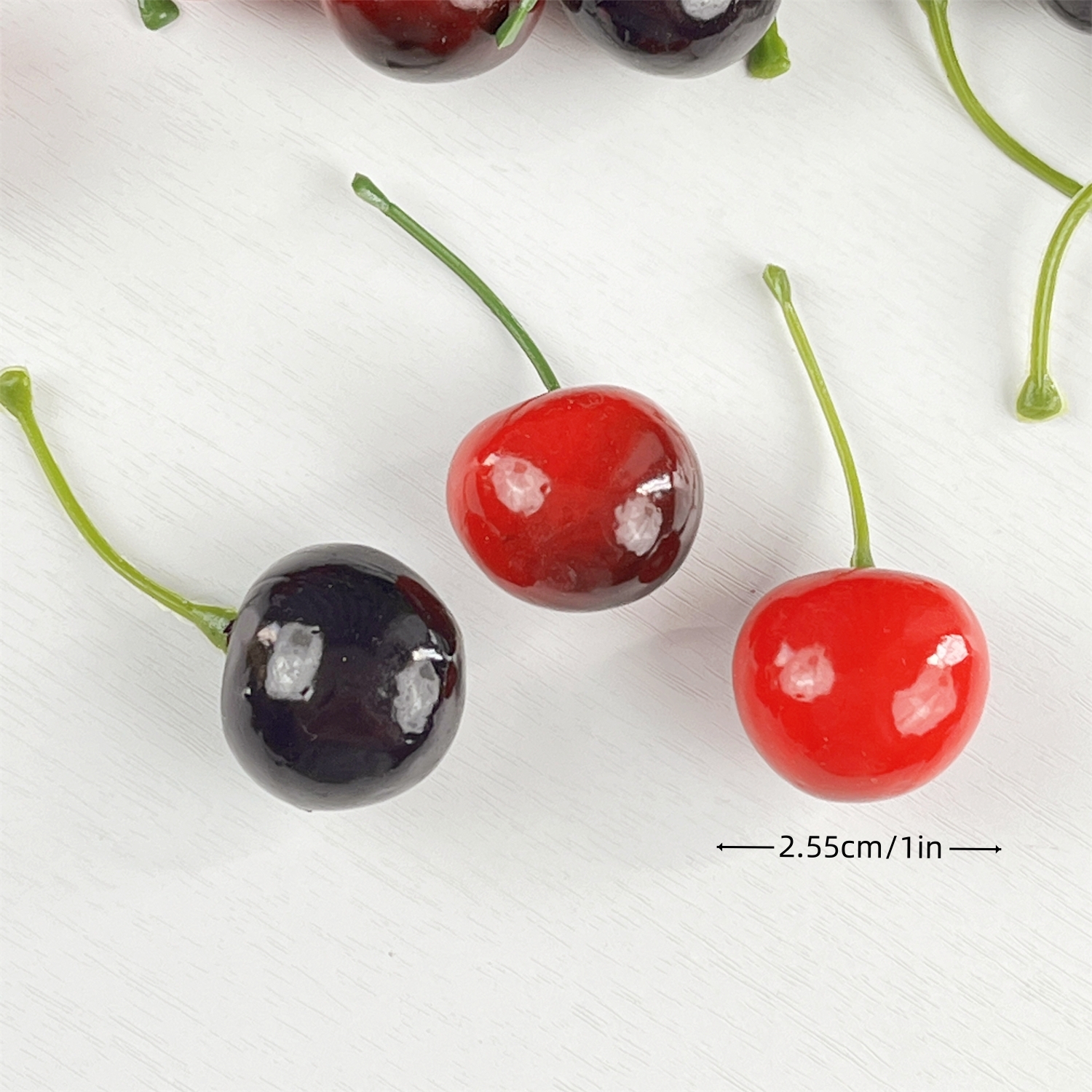 50PCS Artificial Cherry Fake F - Photography Of Food ulasan dan harga