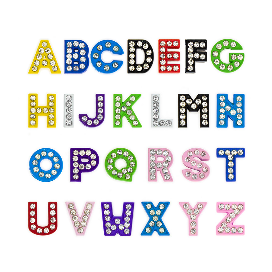 50PC/lot Hole 8MM Slide Letter - Photography Font ulasan dan harga