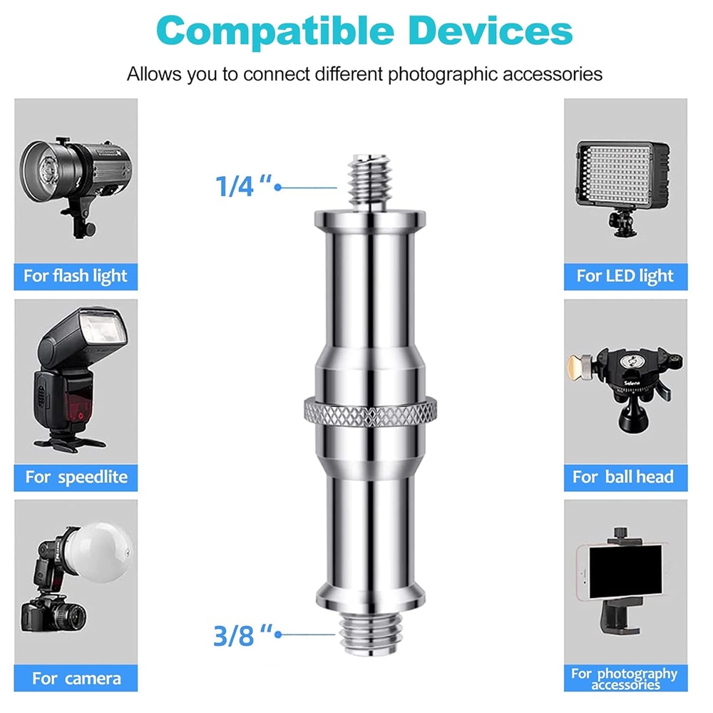 Selens 3 Pcs Standard 3/8 to 1 - Fluid Head Tripod ulasan dan harga
