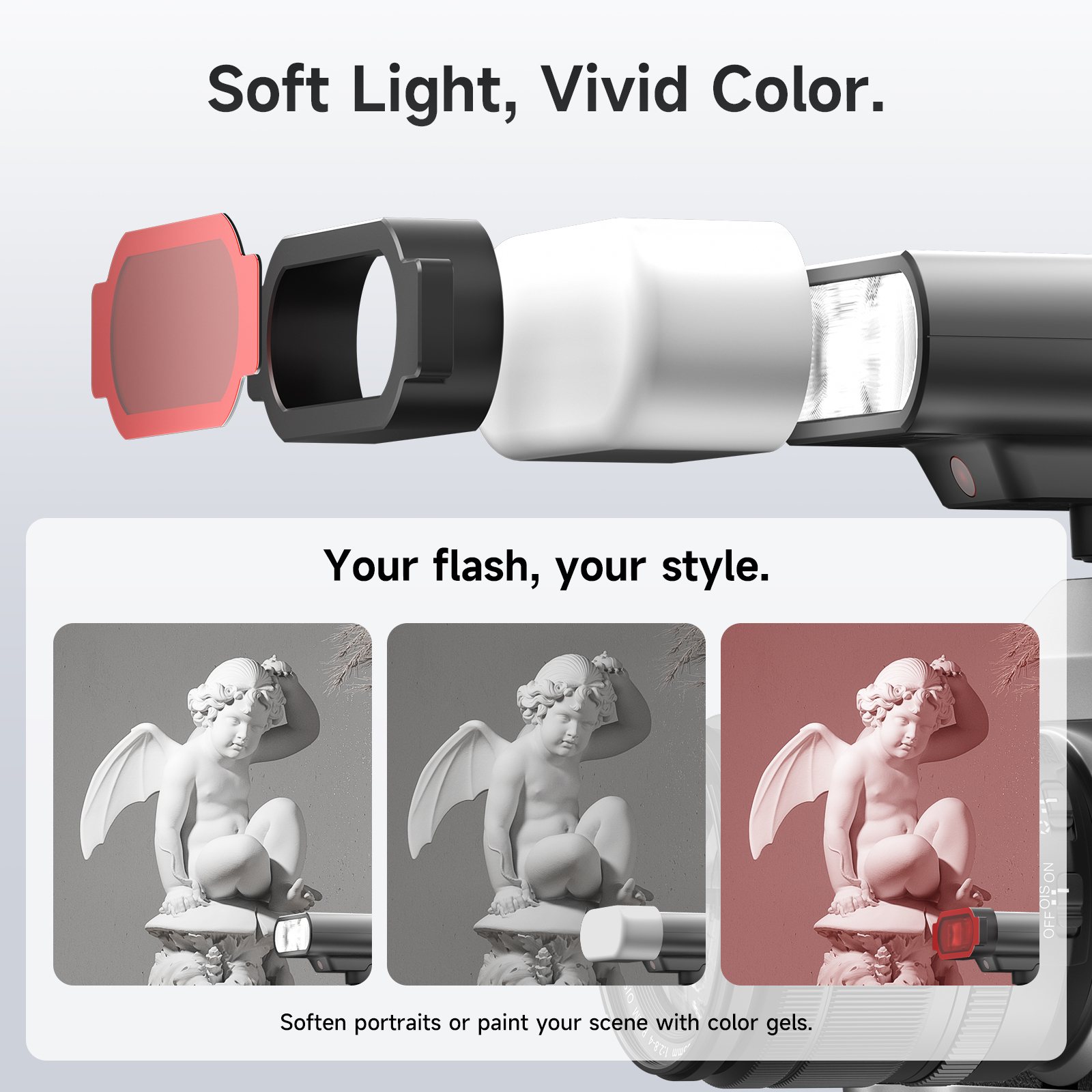 PHOTOOLEX G01 Mini Speedlight  - Speedlite Flash External ulasan dan harga