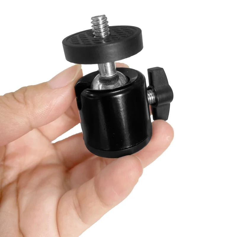 Hot Shoe 1/4 Screw Hole Tripod - Fluid Head Tripod ulasan dan harga
