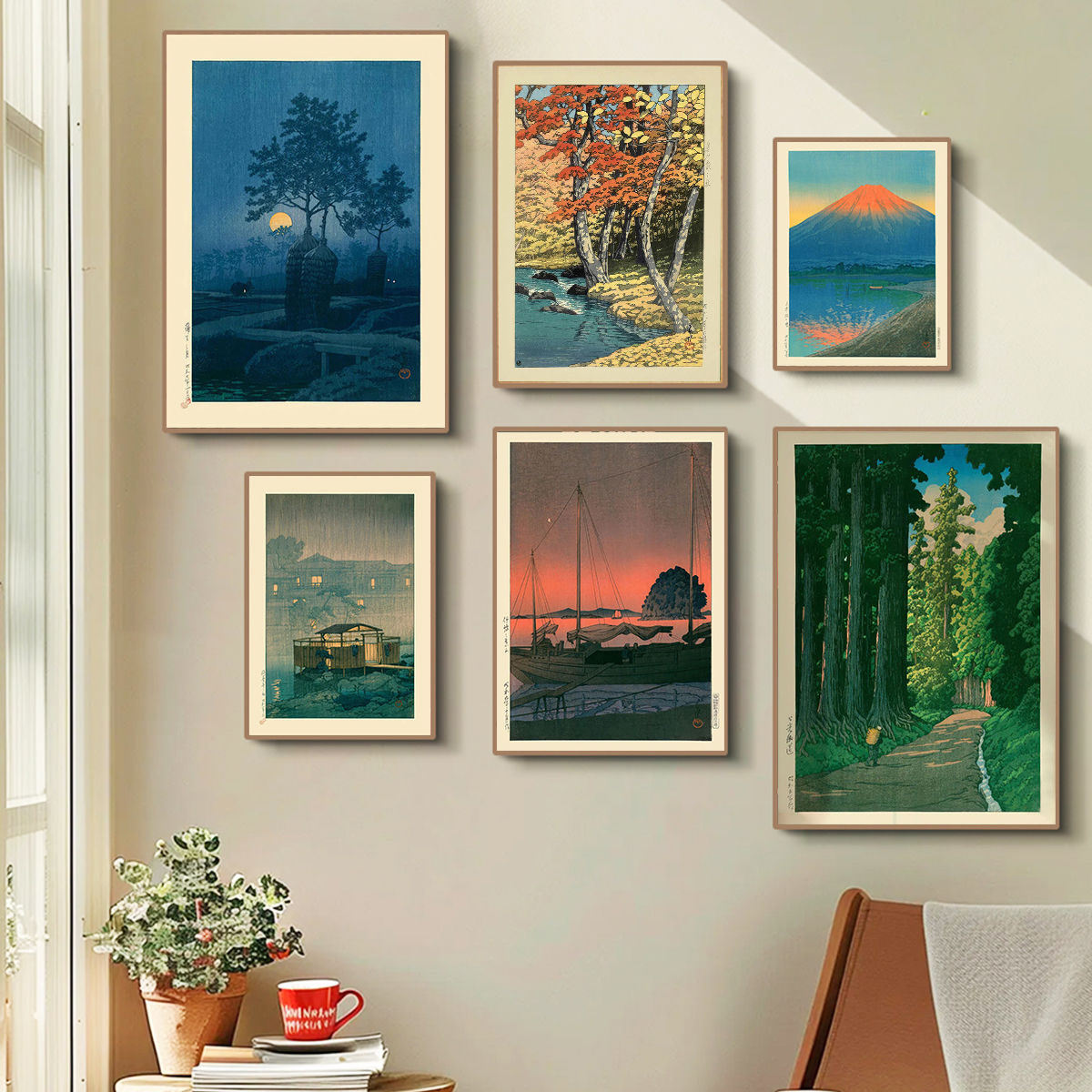 Japan Hasui Kawase Tree-lined  - Photography Angle ulasan dan harga