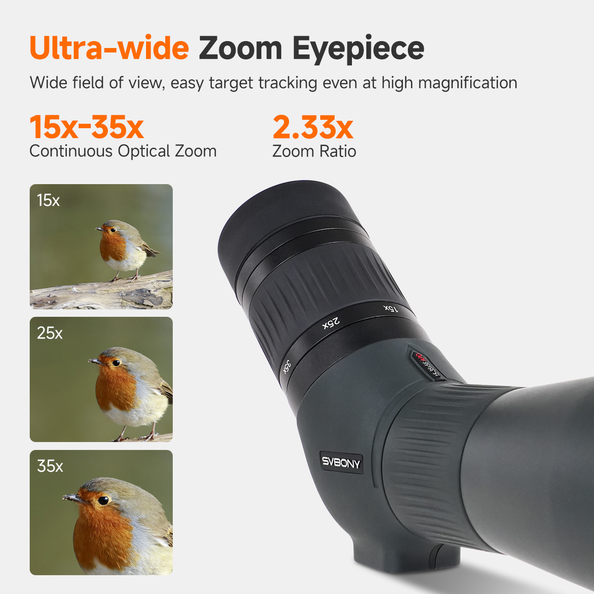 Svbony SA401PRO 15-35x56 ED AP - Photography Angle ulasan dan harga