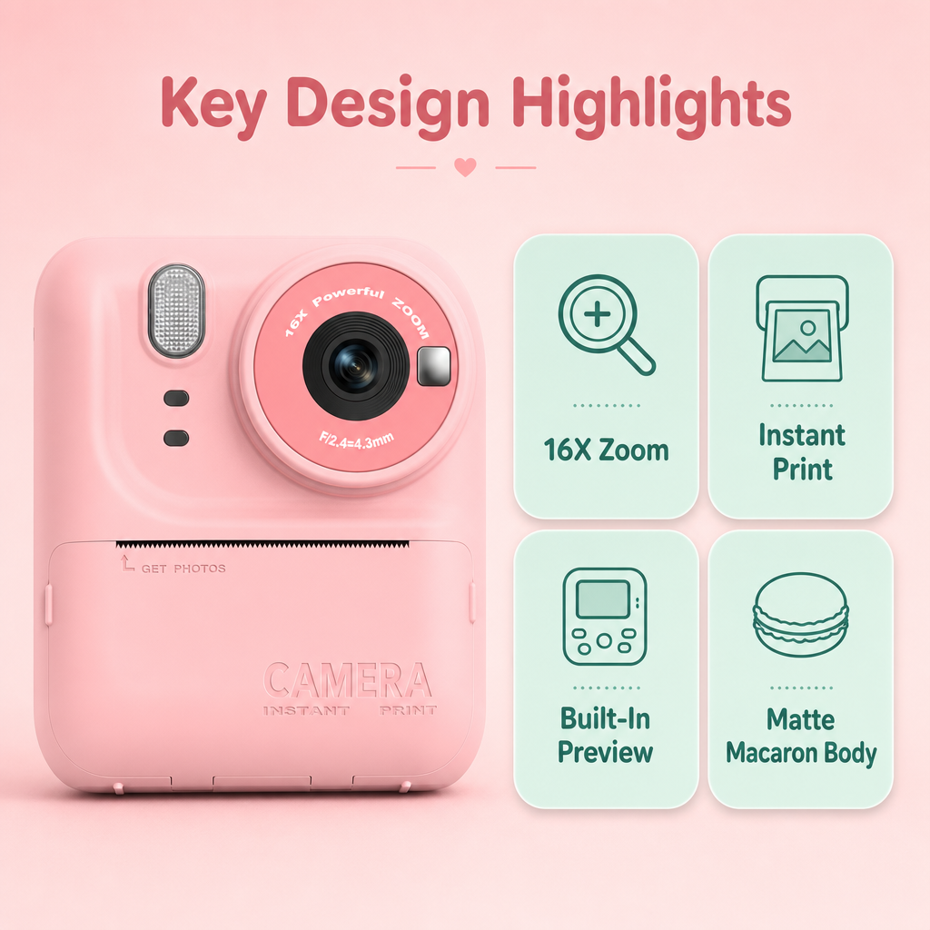 2026 New Kids Camera Cartoon D - Photography Digital ulasan dan harga