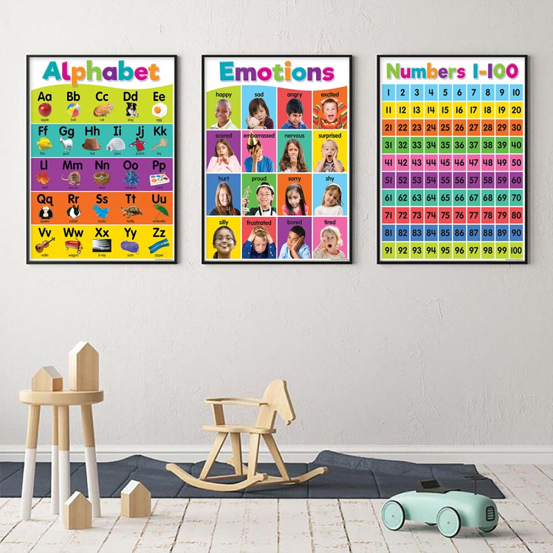 Poster Kindergarten Children L - Photography Font ulasan dan harga
