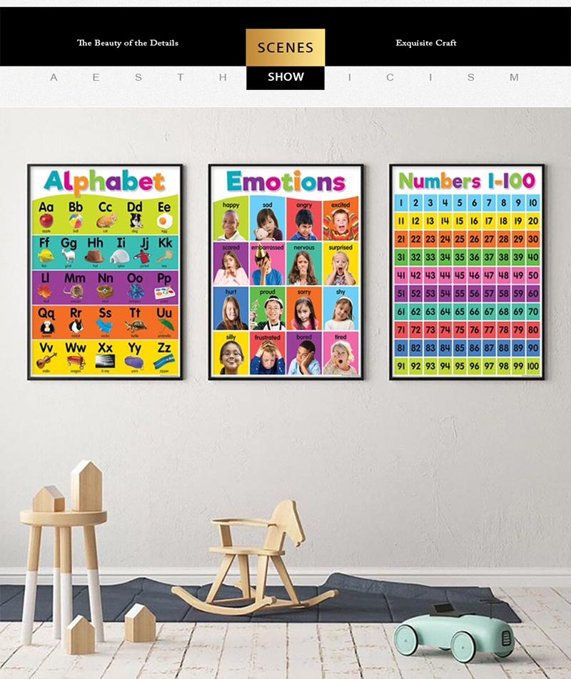 Poster Kindergarten Children L - Photography Font ulasan dan harga