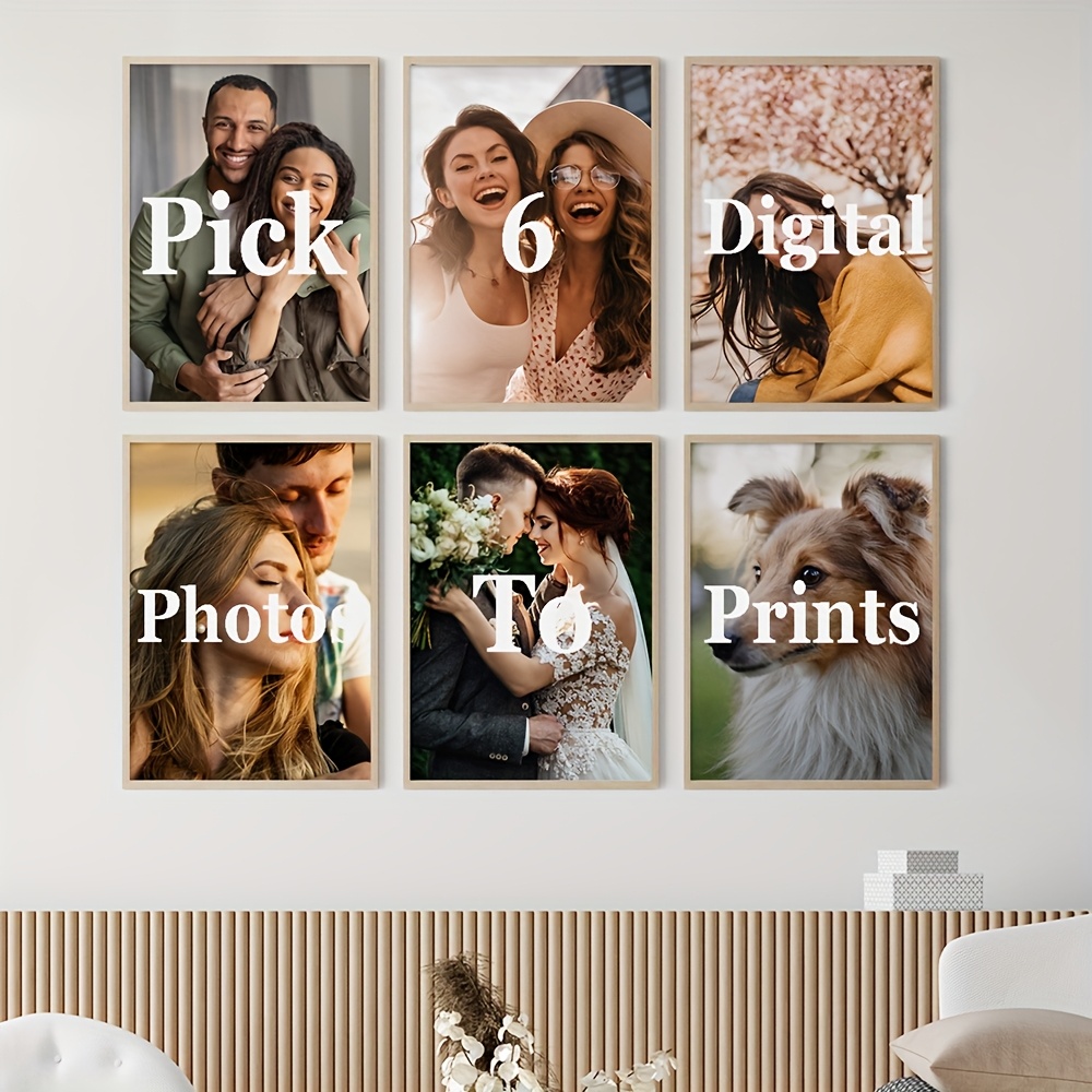 6pcs/set Custom Canvas Prints  - Photography Interior ulasan dan harga