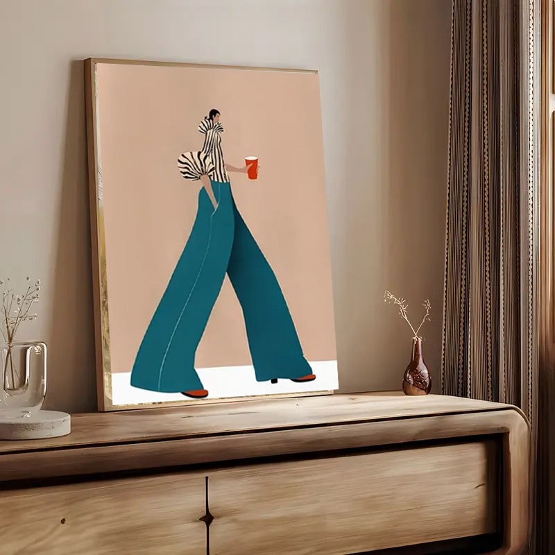 Fashionable Blue Pants Woman P - Photography Trend ulasan dan harga