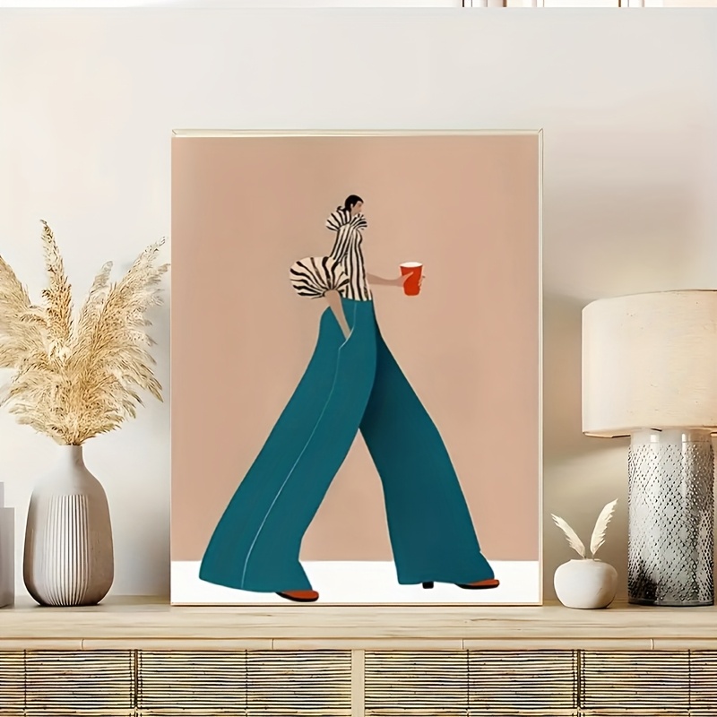 Fashionable Blue Pants Woman P - Photography Trend ulasan dan harga