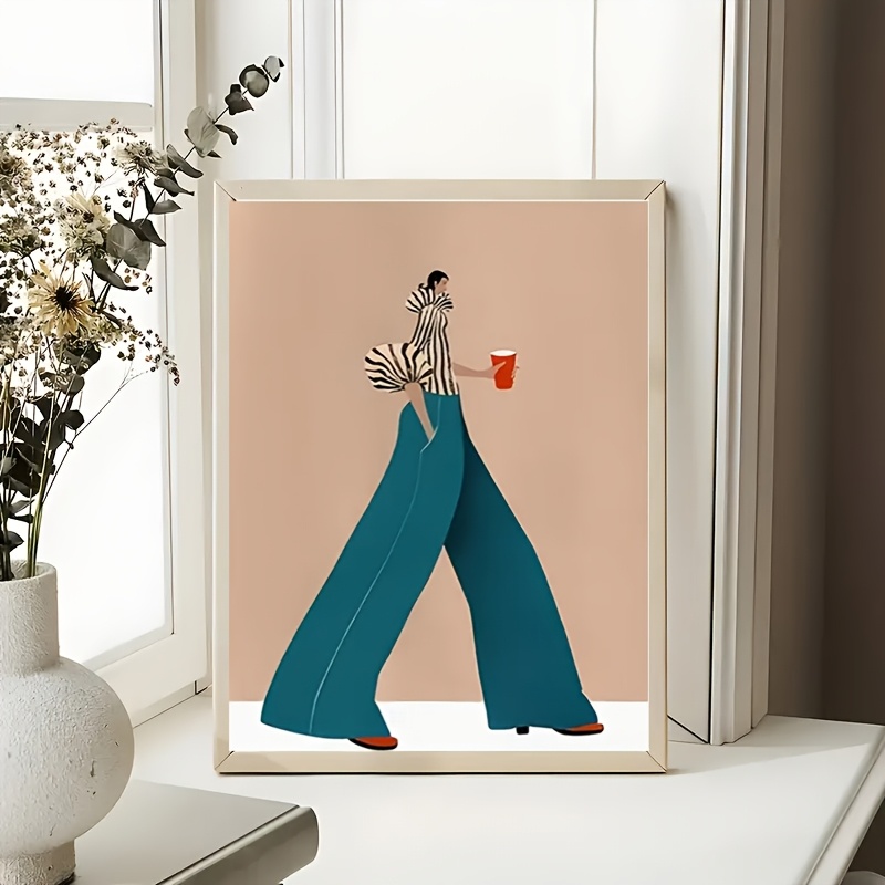 Fashionable Blue Pants Woman P - Photography Trend ulasan dan harga
