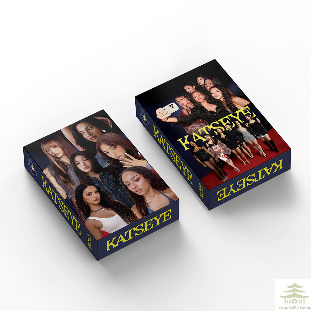55Pcs/Set Kpop Idol KATSEYE Ne - Photography Portfolio ulasan dan harga