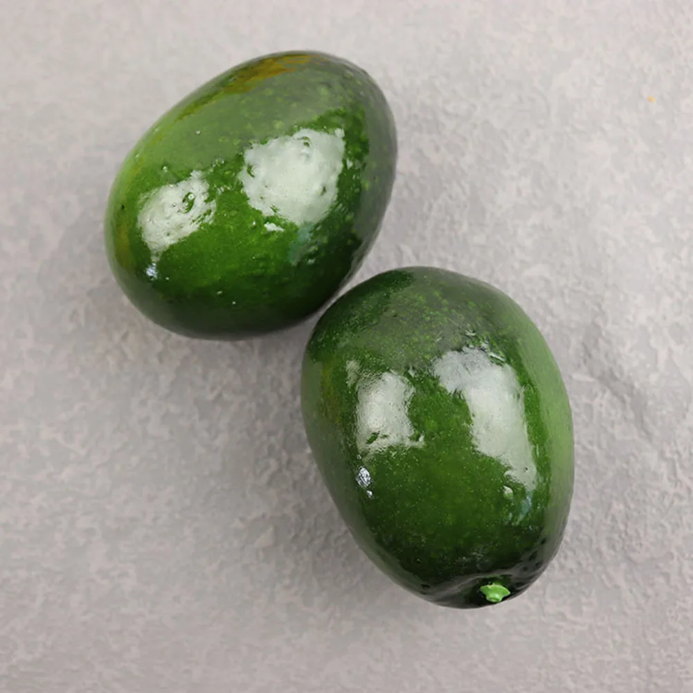 6pcs Artificial Avocado Model  - Photography Of Food ulasan dan harga